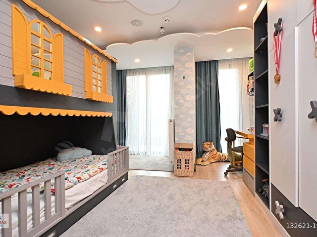 BAŞKENT EMLAK KONUTLARI ÖZEL İÇ MİMARİ 4+1 TERASLI SATILIK DAİRE - Görsel 25