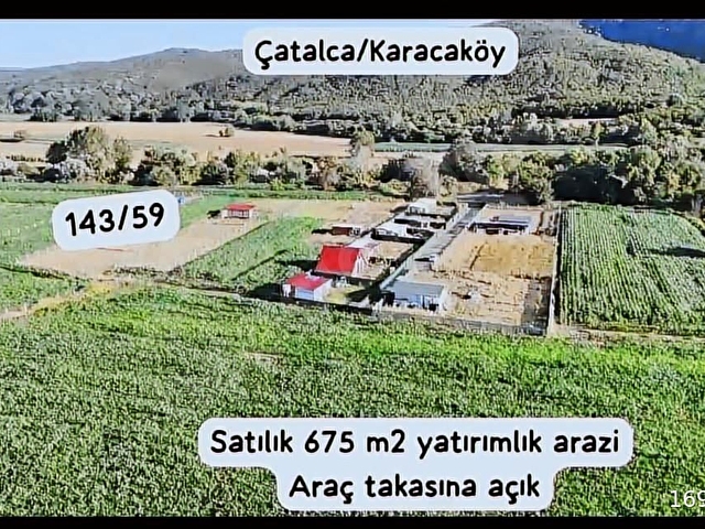 ÇATALCA KARACAKÖY 675 METRE(143/59)ARAÇ TAKAS İMKANI - Görsel 5