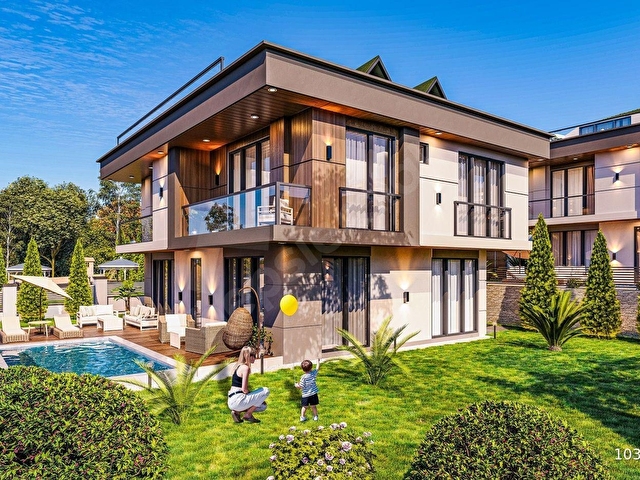 Deniz Manzaralı Sıfır Müstakil Villa %50 Peşinat Kalanı 15 Ay - Görsel 3
