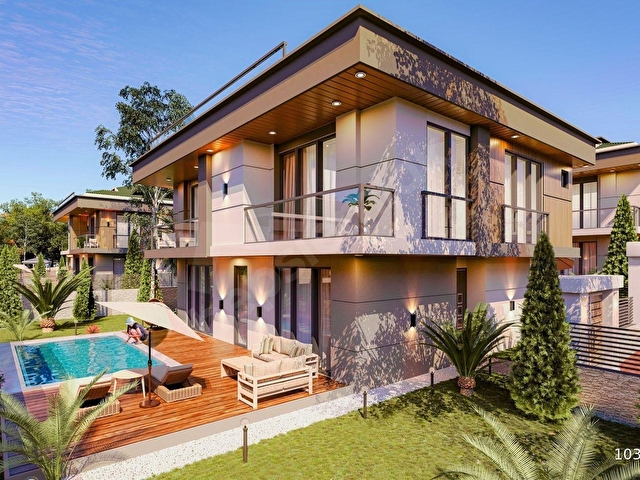Deniz Manzaralı Sıfır Müstakil Villa %50 Peşinat Kalanı 15 Ay