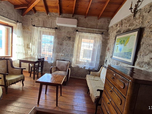 AYVALIK MERKEZDE TARİHİ DOKUDA KİRALIK EŞYALI MÜSTAKİL EV - Görsel 14