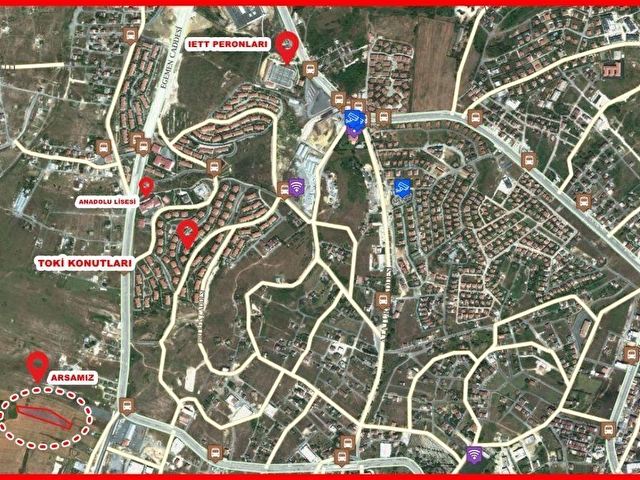 Arnavutkoy Tasoluk Mevkinde Imar Plani Icerisinde Satilik Tarla 37082 9228 Hurriyet Emlak