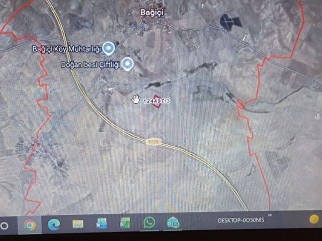 GÖLBAŞI BAĞİÇİ KATMERLİ MEVKİSİNDE 14.965m2 MÜSTAKİL TAPULU KÖY YERLEŞİMİNE YAKIN TARLA