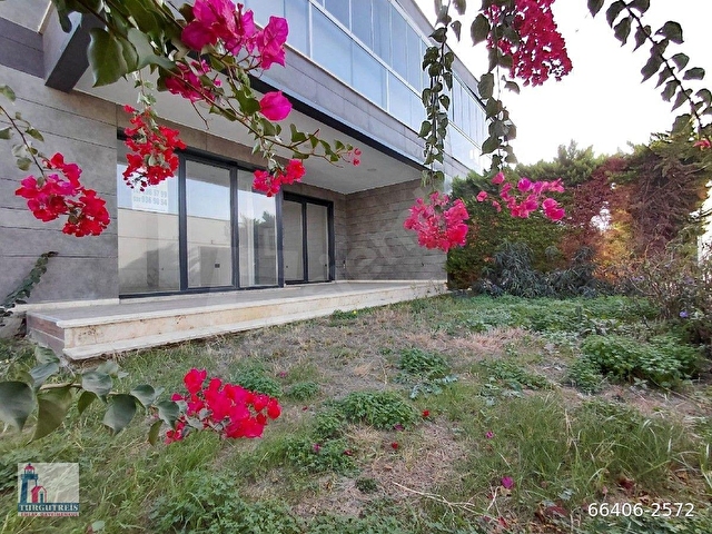 BODRUM TURGUTREİSTE SATILIK 2+1 ÇİFT BANYOLUHAVUZLU BAHÇELİ DAİRE