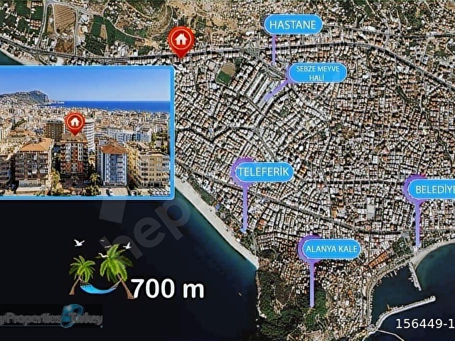 ALANYADA İKAMETGAHA UYGUN 2+1 FULL EŞYALI SATILIK DAİREMİZ - Görsel 2