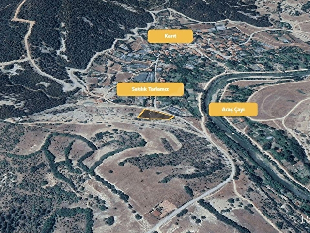KARIT KÖYÜ YERLEŞİK ALANI İÇİNDE SATILIK TARLA - Görsel 10