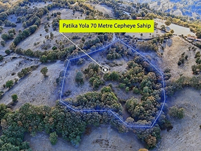 BALIKESİR HAVRAN KOBAKLARDA KÖYE YAKIN YOLA 65 METRE CEPHE - Görsel 11