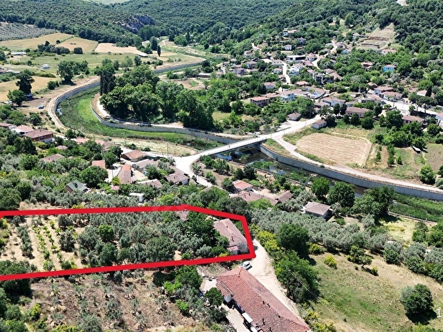 2.500 m² Dereköyde Zeytinlikle Müstakil Köy Evi Doğa ve Huzur - Görsel 22