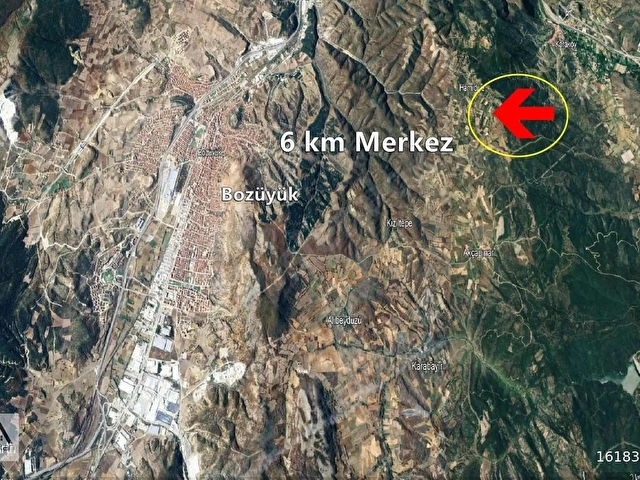 ÇALIŞKAN GRUPTAN BİLECİK BOZÜYÜKTE TEK TAPU 1.517m2 TARLA - Görsel 6