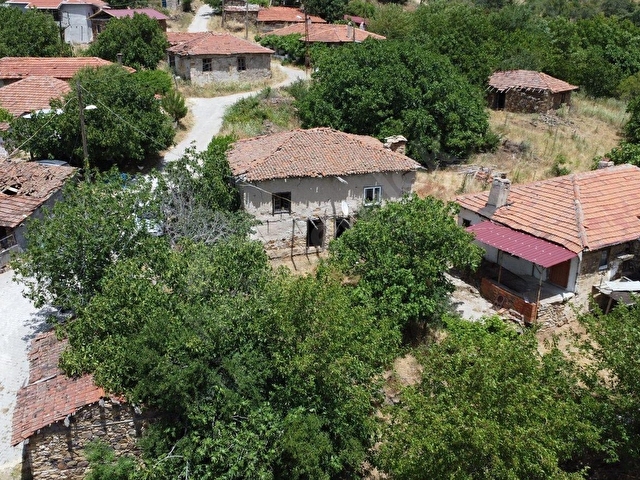 ÇANAKKALE BAYRAMİÇ KAYKILAR KÖYÜ 414 m2 MÜSTAKİL TAŞ KÖY EVİ - Görsel 13