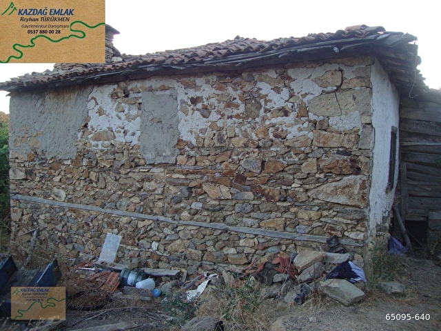 ÇANAKKALE BAYRAMİÇ KAYKILAR KÖYÜ 414 m2 MÜSTAKİL TAŞ KÖY EVİ - Görsel 29
