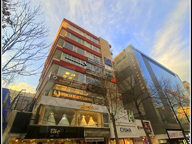 ÇAĞDAŞ TAN SATILIK KIZILAY, İZMİR CAD. BAŞINDA ÖN CEPHE 3+1 BÜYÜK OFİS - Görsel 5