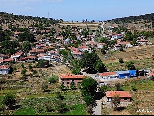 BİLECİK ŞÜKRANİYE KÖYÜNDE ETRAFI TEL ÖRGÜ İLE ÇEVRİLİ ARSA