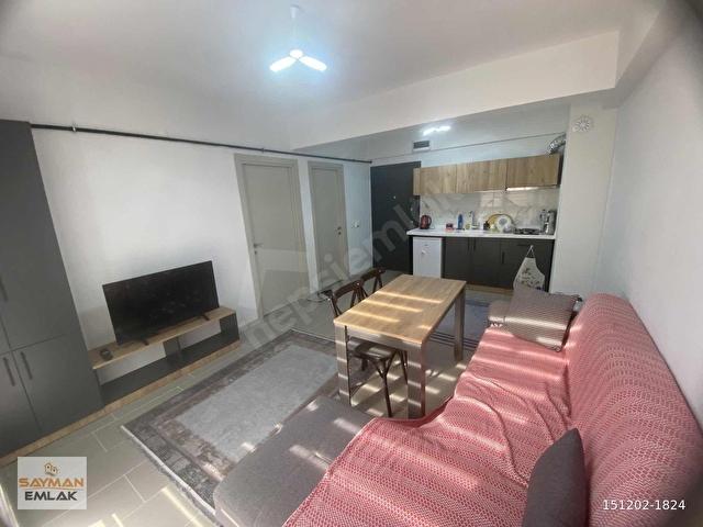 SAYMANDAN AS PORT YAŞAM MERKEZİ EŞYALI LÜKS 1+1 KİRALIK DAİRE