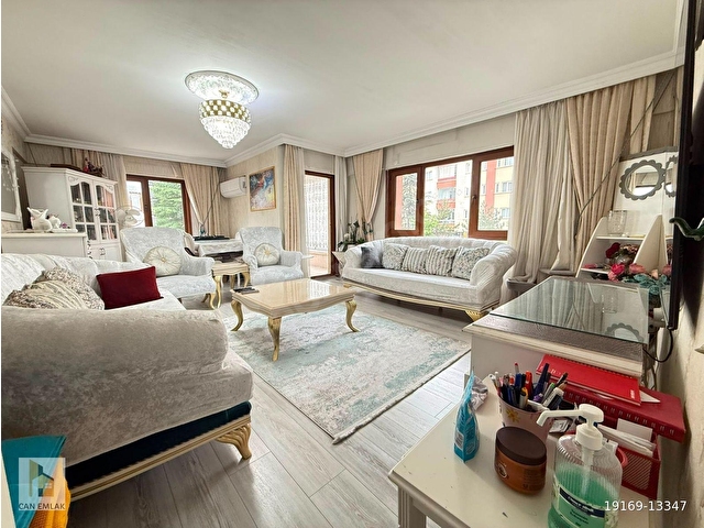 !!! LİZBON CADDESİ ÜZERİNDE 3+1 ÇİFT BANYOLU  LÜX YAPILI SATILIK DAİRE - Görsel 4