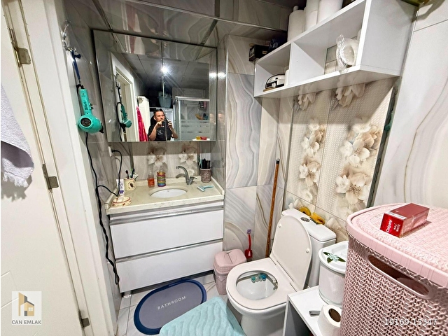 !!! LİZBON CADDESİ ÜZERİNDE 3+1 ÇİFT BANYOLU  LÜX YAPILI SATILIK DAİRE - Görsel 2