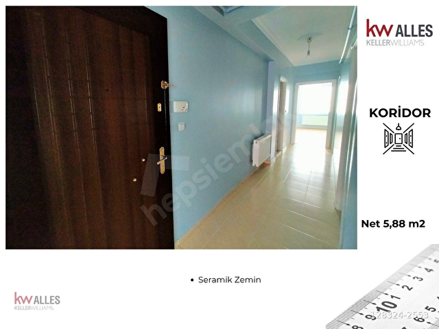KW ALLES / OSMANGAZİ MAHALLESİNDE MERKEZİ KONUMDA TEMİZ 2+1 KİRALIK DAİRE - Görsel 7