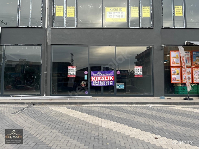 SEÇ YAPIDAN ATATÜRK CADDESİNDE KİRALIK DÜKKANIMIZ