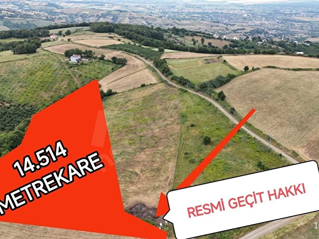 14.500 METREKARE KOCA ARAZİ! YÜKSELEN DEĞER KURUGÖKÇEDE FIRSAT! - Görsel 3