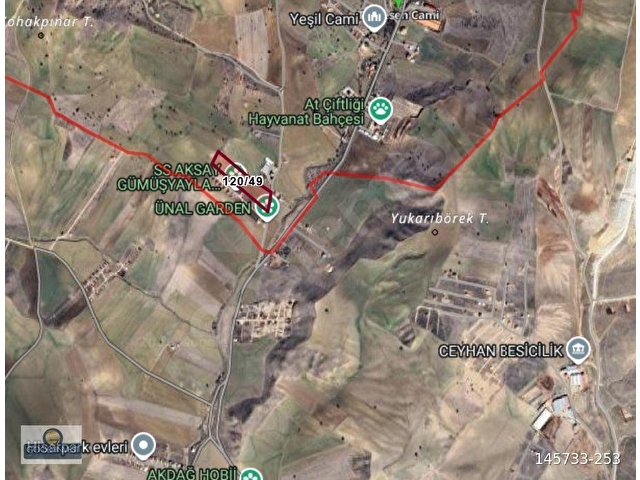 Çubuk Gümüşyayla Mah. Satılık Tek Tapu Yola Cephe 12329 m2 Tarla - Görsel 8