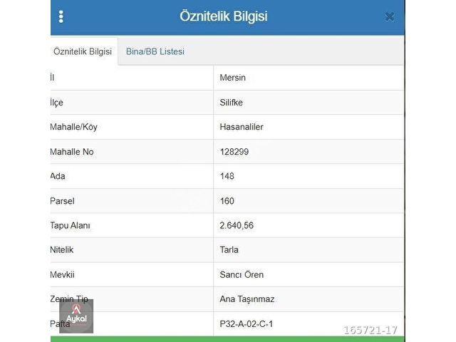 SİLİFKE NARLIKUYU HASANALİLER MAH. SATILIK TARLA - Görsel 3