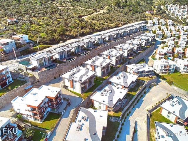 MUĞLA KIYIKIŞLACIK DA BODRUM MANZARALI SATILIK LÜKS VİLLA - Görsel 3