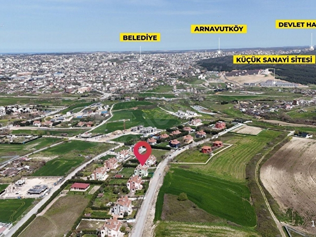 Arnavutköy Haraççı Pegasus Bölgesinde Satılık Villa - Görsel 9