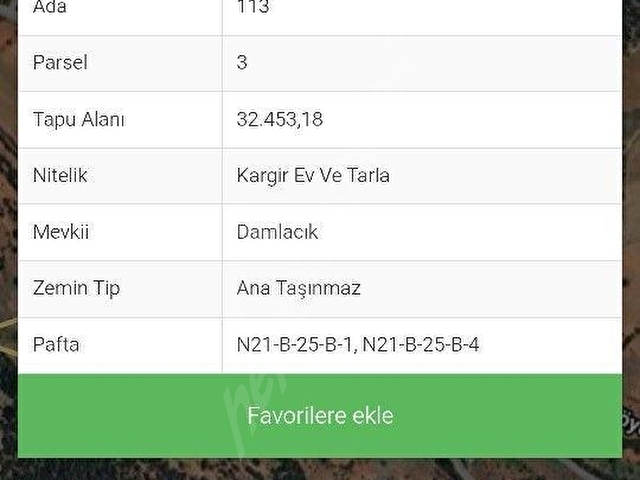 ÇÖLGEZENDEN DAMLACIKTA SATILIK ARAZİ ESKİ EVLİ - Görsel 2