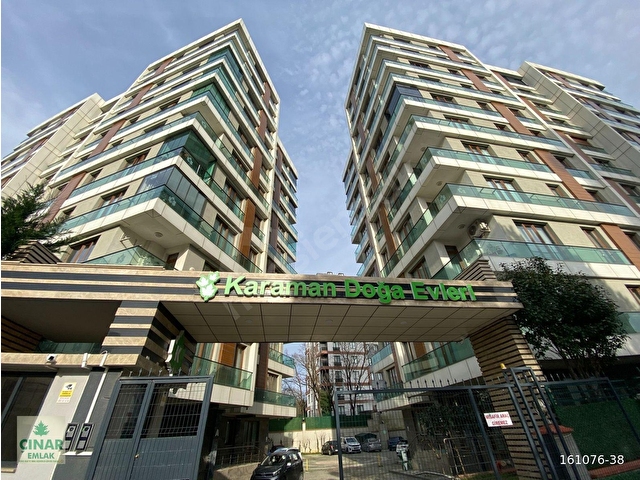 KARAMAN DOĞA EVLERİNDE 7.KAT 2+1 ORMAN CEPHE 2 BALKON,2 BANYOLU