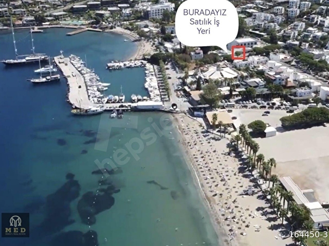 GÜNDOĞANDA DENİZE 70 m MESAFEDE İŞLEK CADDEDE SATILIK İŞ YERİ