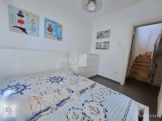 Satılık Bodrum Yahşi Denize 300 m Site içi Manzaralı Tripleks Villa - Görsel 21