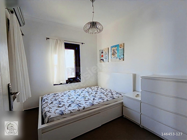 Satılık Bodrum Yahşi Denize 300 m Site içi Manzaralı Tripleks Villa - Görsel 19