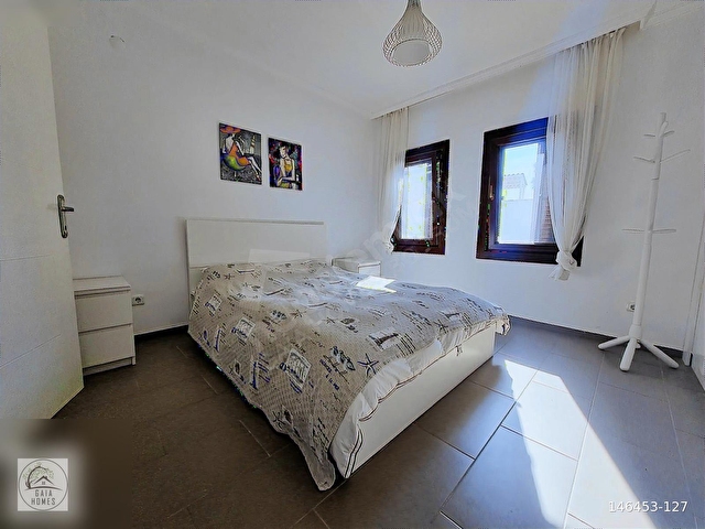 Satılık Bodrum Yahşi Denize 300 m Site içi Manzaralı Tripleks Villa - Görsel 12
