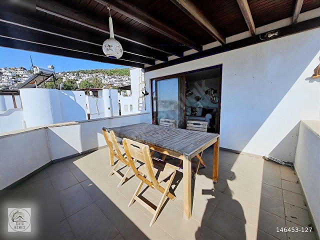 Satılık Bodrum Yahşi Denize 300 m Site içi Manzaralı Tripleks Villa - Görsel 30