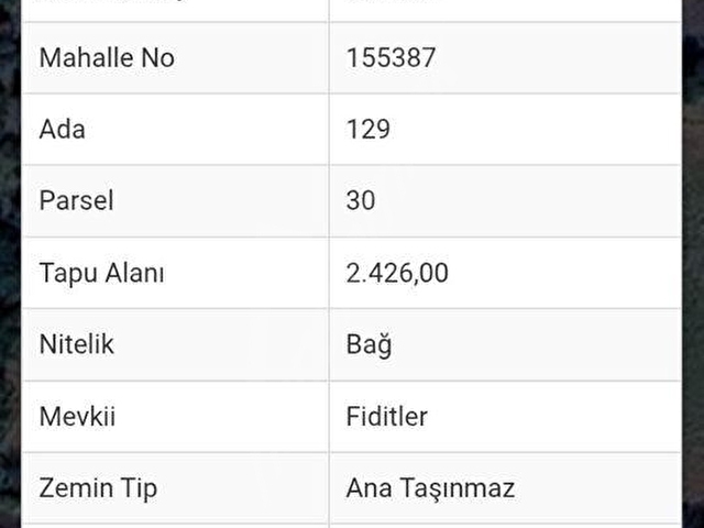 BERRE EMLEKTAN GÜMÜŞHACIKÖYDE TURNA BAĞLARINDA SATILIK BAHÇE - Görsel 3