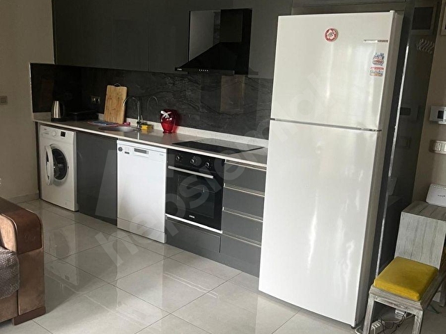 ALANYA MAHMUTLARDA 1+1 SIFIR EŞYALI KİRALIK TEMİZ DAİRE...> - Görsel 4