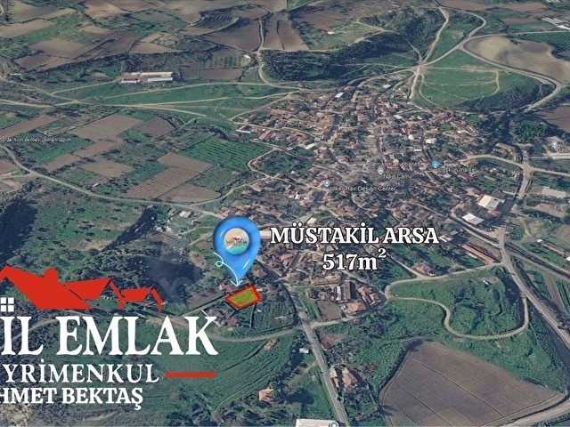 TEKİRDAĞ  NAİP MAHALLESİ SATILIK  517 m2  MÜSTAKİL ARSA - Görsel 3