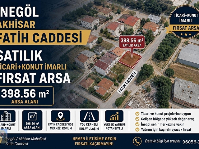️ İNEGÖL AKHİSAR MAHALLESİNDE YATIRIM FIRSATI! ️ - Görsel 13