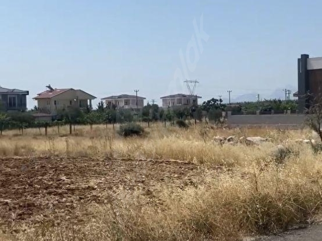 DÖŞEMEALTI ORTA MAHALLEDE SATILIK İKİ VİLLALIK PROJELİ VE RUHSATLI ARSA - Görsel 5