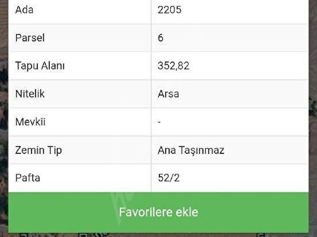 ÇORUM MERKEZ BAHÇELİEVLER MAH DUMLUPINAR 50. SOKAKTA 352M2 SATILIK İMARLI ARSA.