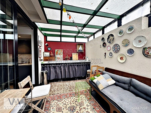 Nisantasi Satılık Teraslı Modern Dekorlu Otoparklı Daire - Görsel 6