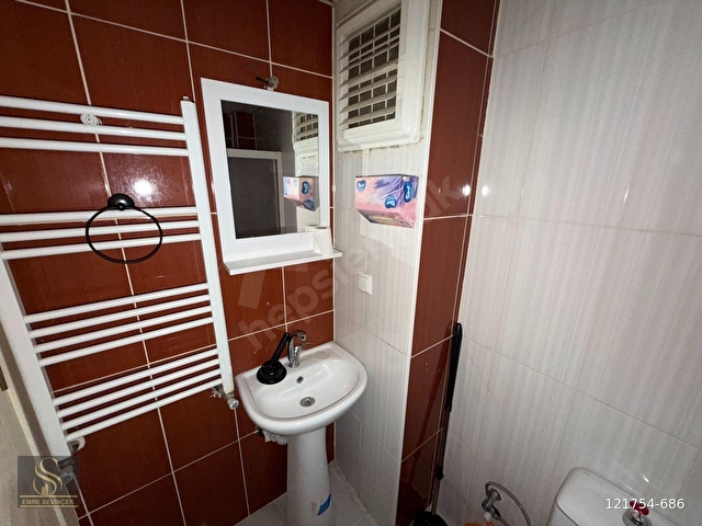 SEVİNÇERDEN SÜTLÜCE ÜNİ. YANI ARA KAT LÜX EŞYALI 1+1 KİRALIK - Görsel 23