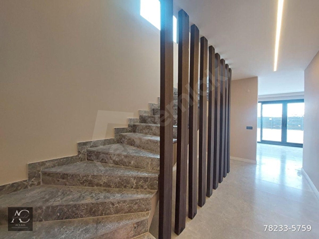 MANZARA-ÖZEL HAVUZ/OTOPARK-BAHÇE-YERDEN ISITMA-5+2-ULTRA LÜX-TAMAMI MÜSTAKİL VİLLA - Görsel 11