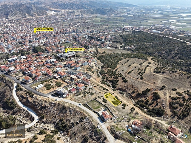 ESEN EMLAKTAN KÜLTÜR MERKEZİ ÜSTÜNDE 398m² İMARLI SATILIK ARSA