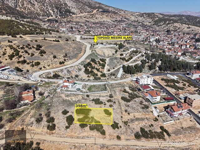 ESEN EMLAKTAN KÜLTÜR MERKEZİ ÜSTÜNDE 398m² İMARLI SATILIK ARSA - Görsel 3