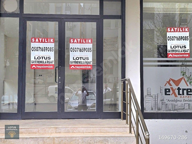 LOTUS DAN HUZUREVLERİN DE 35 M2 DÜKKAN