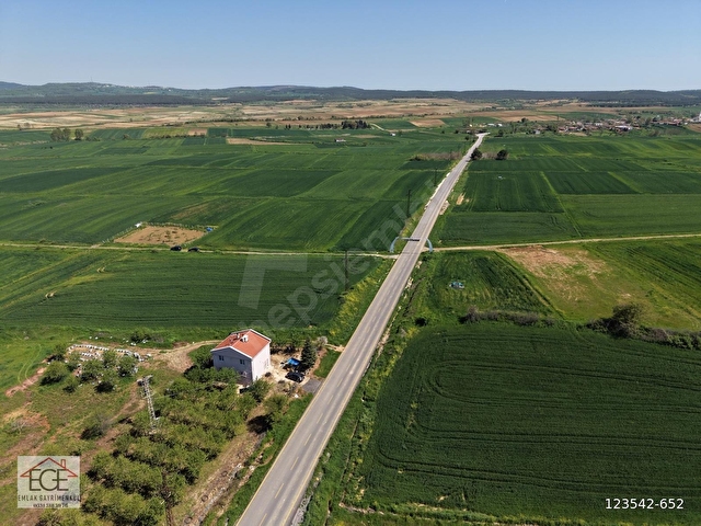 EGE EMLAKTAN ŞABANMERA KÖYÜNDE SATILIK 3.498 m2 TARLA - Görsel 23