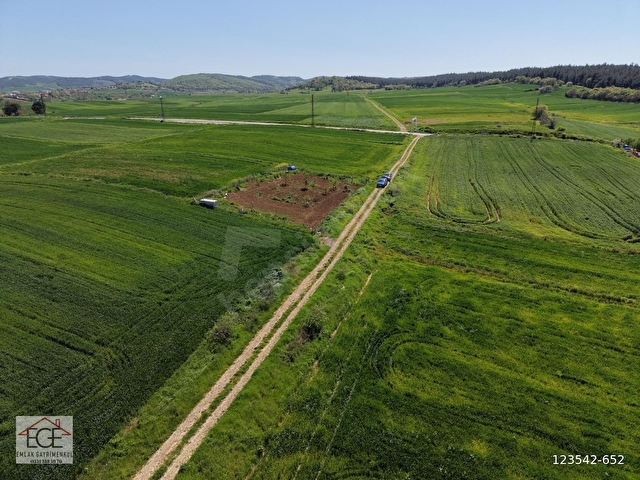 EGE EMLAKTAN ŞABANMERA KÖYÜNDE SATILIK 3.498 m2 TARLA - Görsel 27