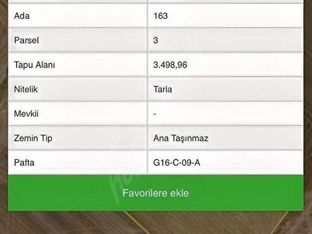 EGE EMLAKTAN ŞABANMERA KÖYÜNDE SATILIK 3.498 m2 TARLA - Görsel 3