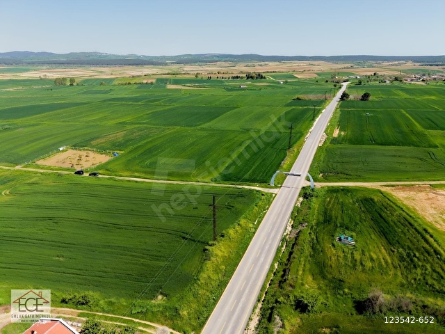 EGE EMLAKTAN ŞABANMERA KÖYÜNDE SATILIK 3.498 m2 TARLA - Görsel 29